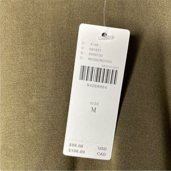 Daily Practice by Anthropologie Womens Size Medium Sleeveless Side-Ruched Dress - Picture 10 of 12